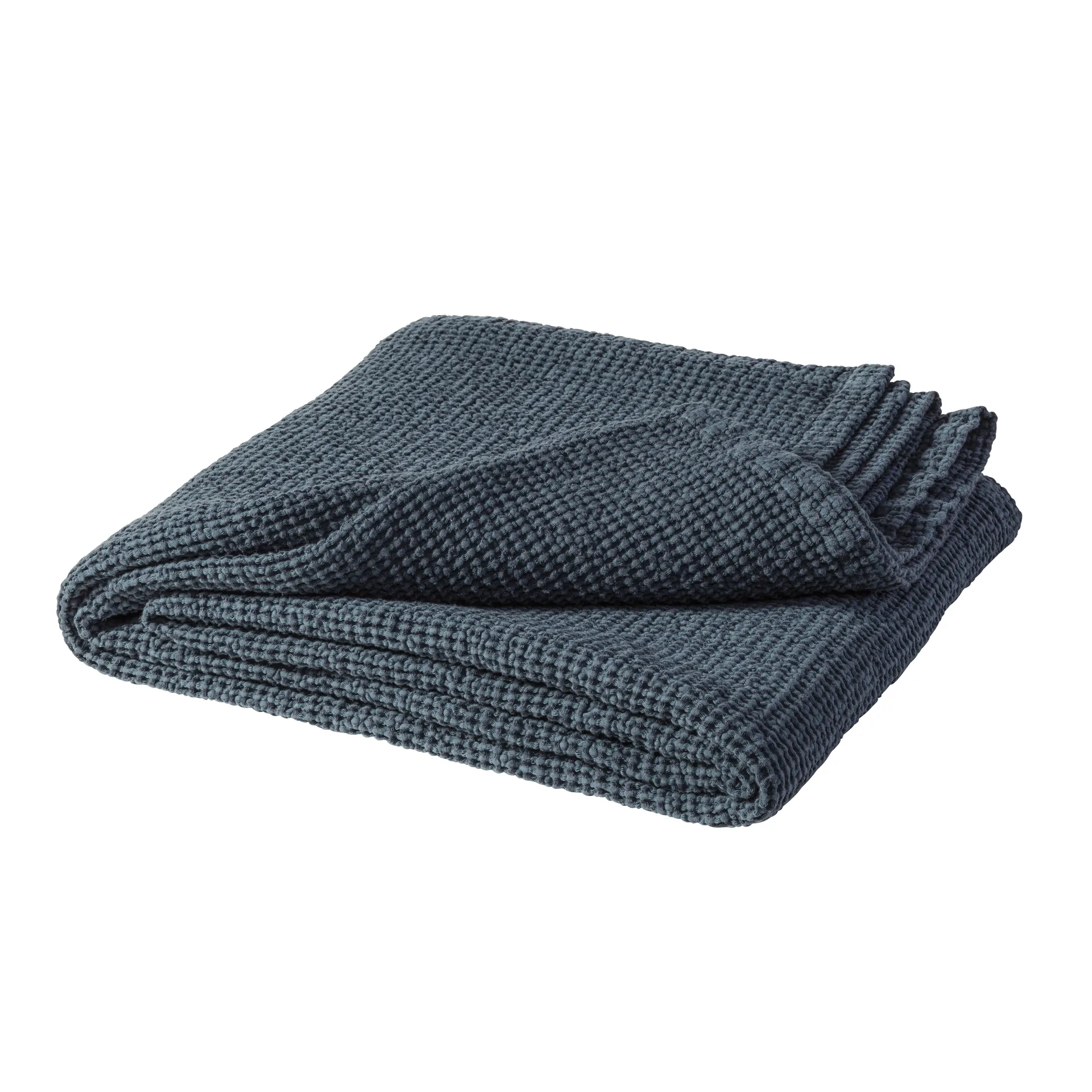 Colcha de cama Moss 260x260 cm, grandem blue (azul) Scandi Living