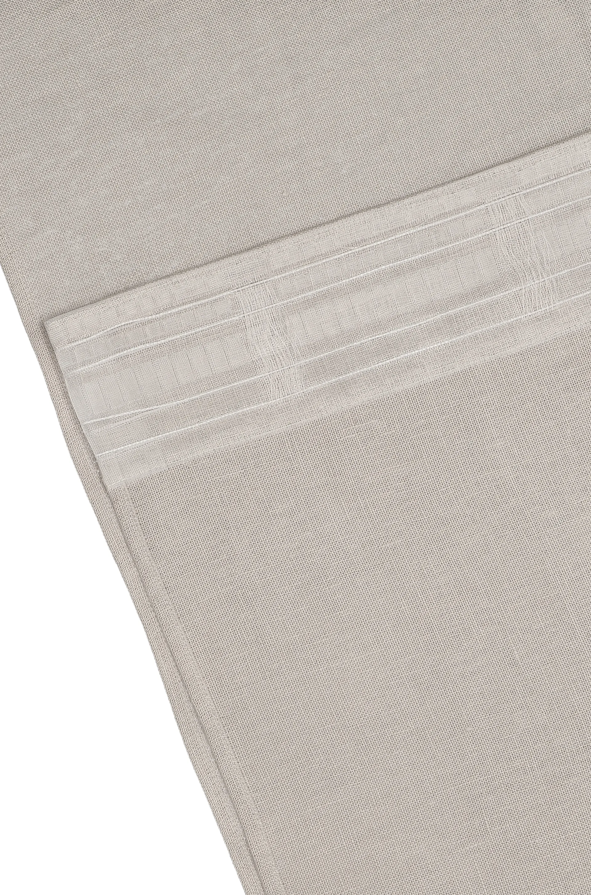 Cortina con multibanda Tranquility 139x250 cm, Greige Scandi Living