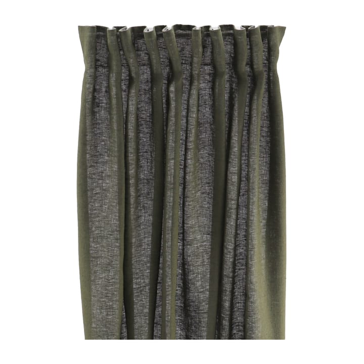 Cortina con multibanda Tranquility 139x250 cm - Verde musgo - Scandi Living