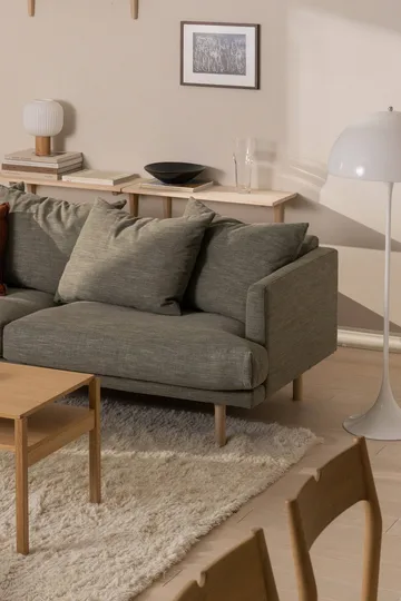 Cozy Alfombra de lana blanco natural - 170x240 cm - Scandi Living