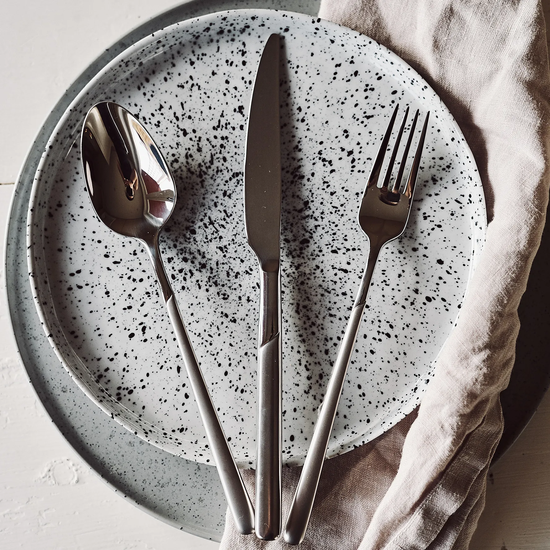 Cubertería Frost 24 cubiertos , Acero inoxidable Scandi Living