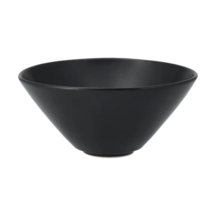 Cuenco de ramen Terra - Negro de gres, Ø20 cm - Scandi Living