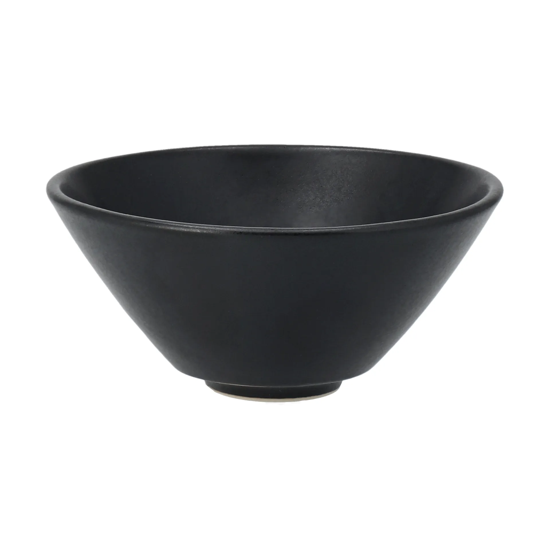 Cuenco de servir Terra, Negro de gres, Ø12 cm Scandi Living