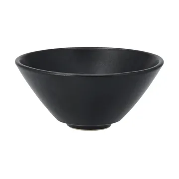 Cuenco de servir Terra - Negro de gres, Ø12 cm - Scandi Living