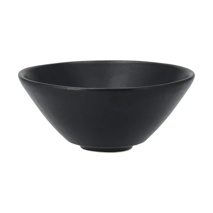 Cuenco de servir Terra - Negro de gres, Ø9,5 cm - Scandi Living
