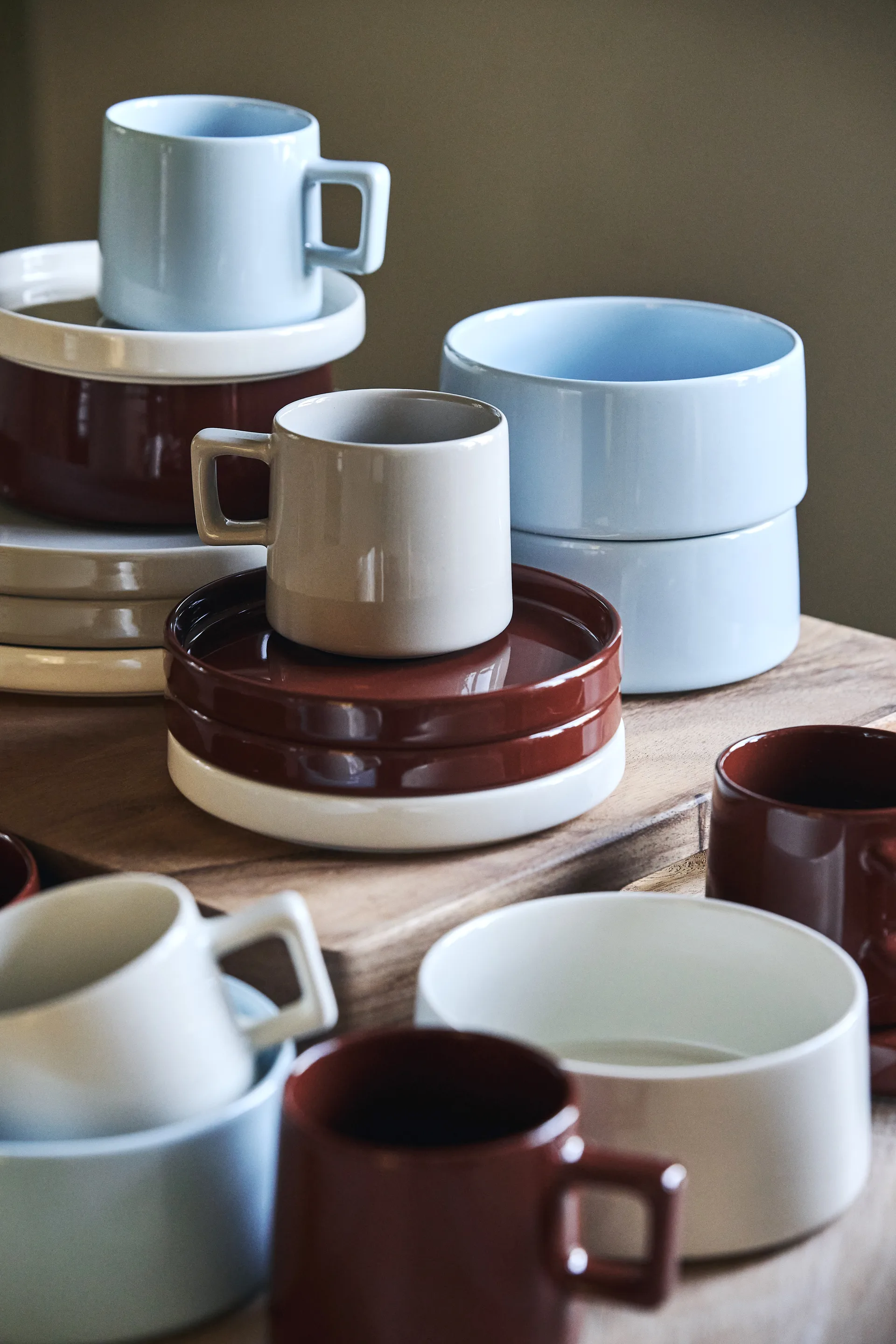 Cuenco Taper Ø13,3 cm, Azul claro Scandi Living