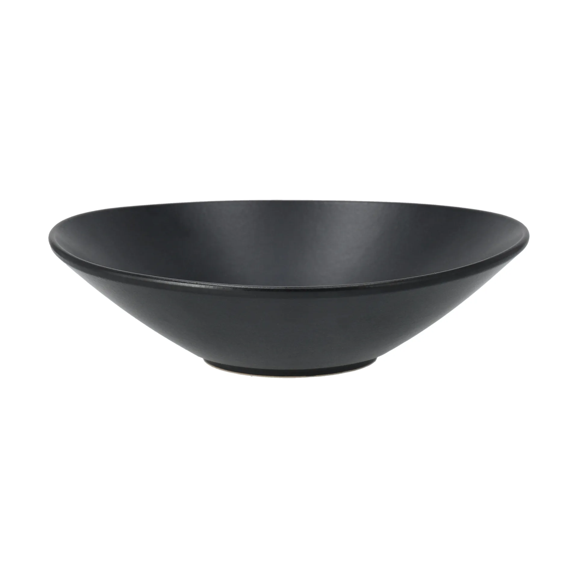 Cuenco Terra, Negro de gres, Ø30 cm Scandi Living