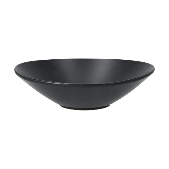 Cuenco Terra - Negro de gres, Ø30 cm - Scandi Living