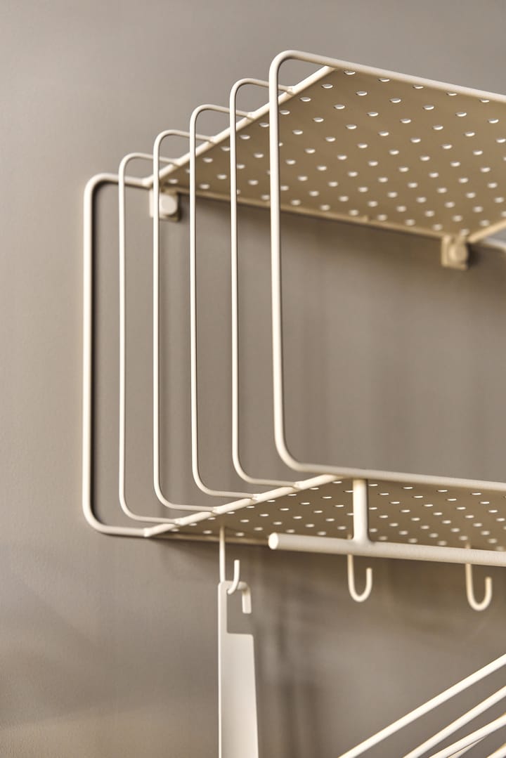 Estante perchero Nod 90 cm, Beige Scandi Living