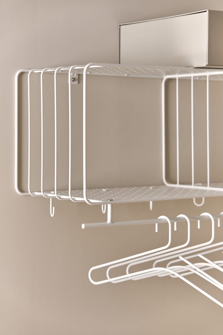 Estante perchero Nod 90 cm, White Scandi Living