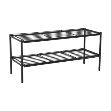 Estante zapatero Nod 80x30x37 cm - Black - Scandi Living