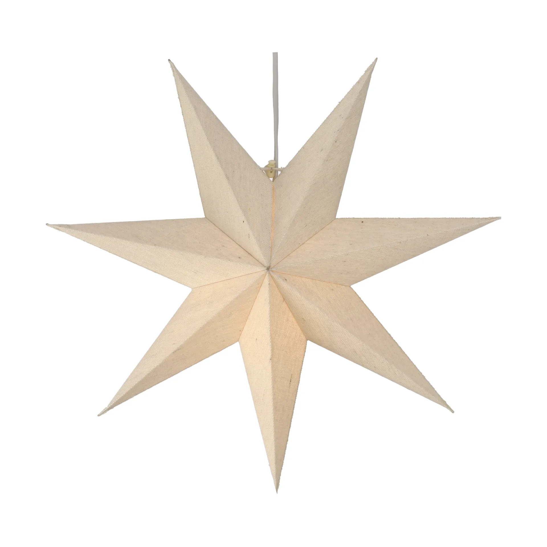 Estrella de Adviento Bare blanco, 45 cm Scandi Living