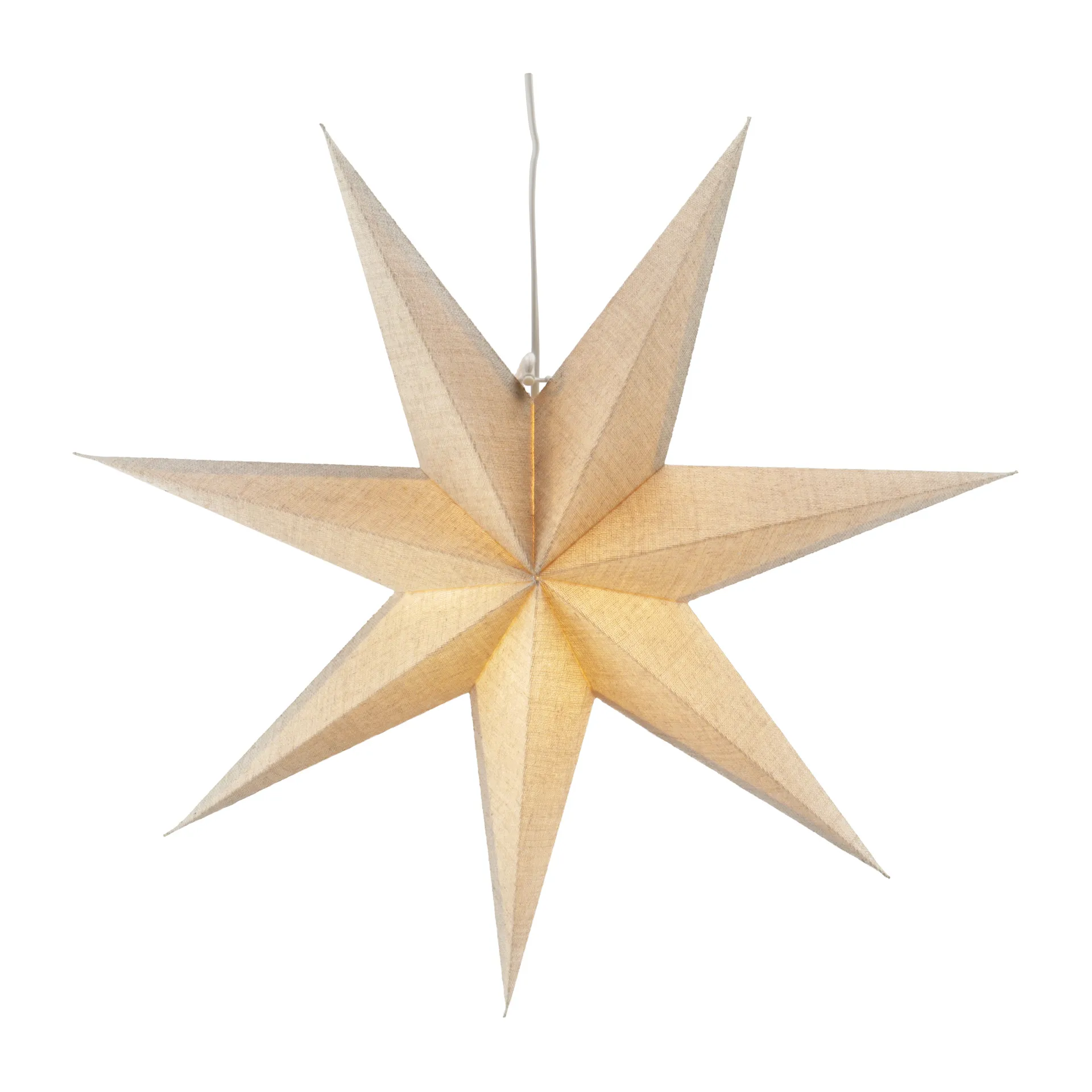 Estrella de Adviento Bare natural, 60 cm Scandi Living