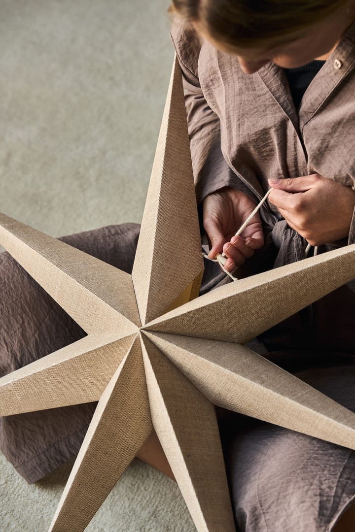 Estrella de Adviento Bare natural, 80 cm Scandi Living