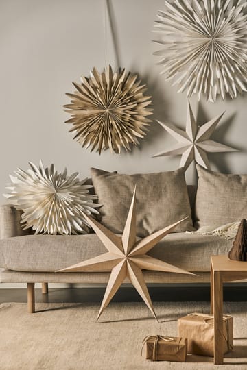 Estrella de Adviento Bare natural - 80 cm - Scandi Living