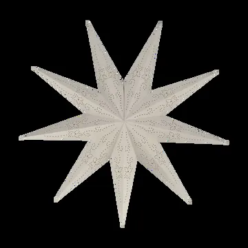 Estrella de Adviento Folk - Blanco, Ø60 cm - Scandi Living