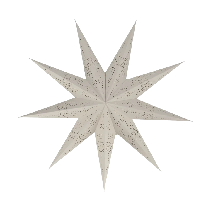 Estrella de Adviento Folk - Blanco, Ø60 cm - Scandi Living