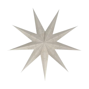Estrella de Adviento Folk - Blanco, Ø80 cm - Scandi Living