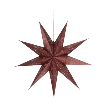 Estrella de Adviento Folk - Burgundy, Ø45 cm - Scandi Living