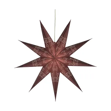 Estrella de Adviento Folk - Burgundy, Ø60 cm - Scandi Living