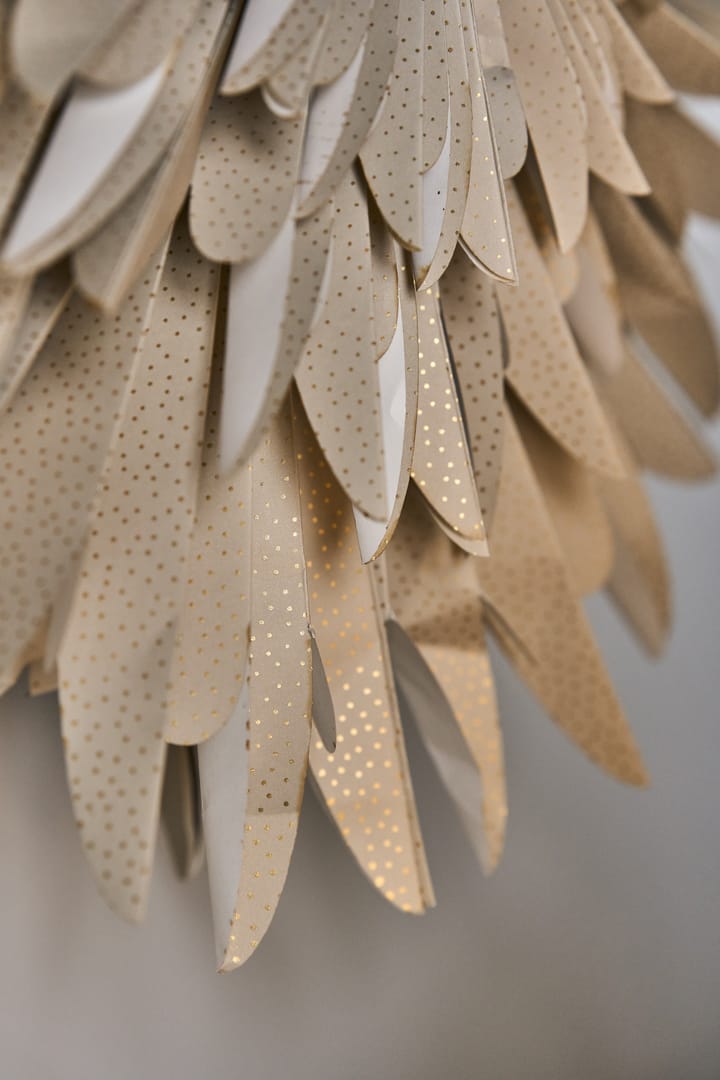 Estrella de Adviento Luna beige con puntos, 60 cm Scandi Living