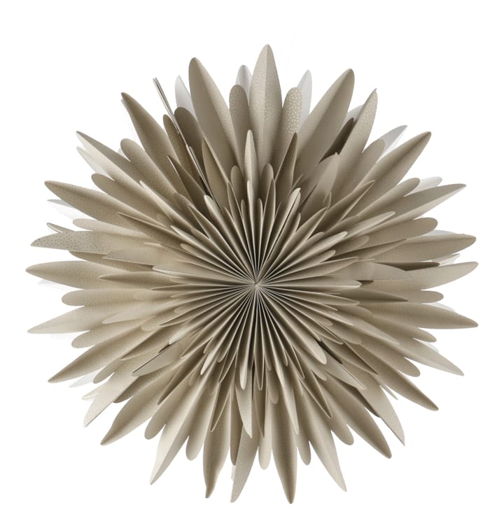 Estrella de Adviento Luna beige con puntos, 60 cm Scandi Living