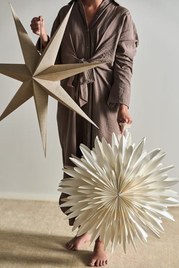 Estrella de Adviento Luna blanco - 60 cm - Scandi Living