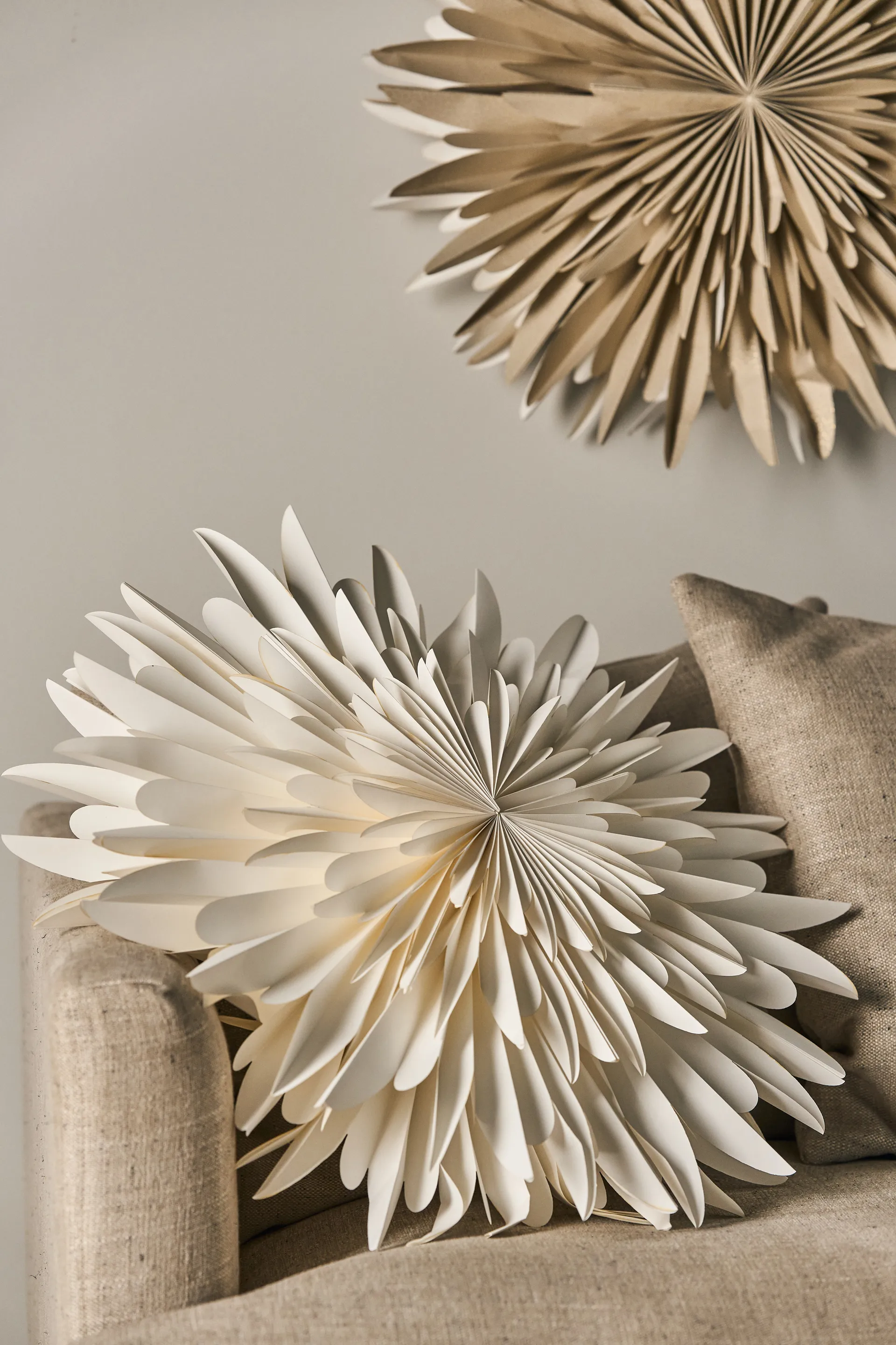 Estrella de Adviento Luna blanco, 60 cm Scandi Living