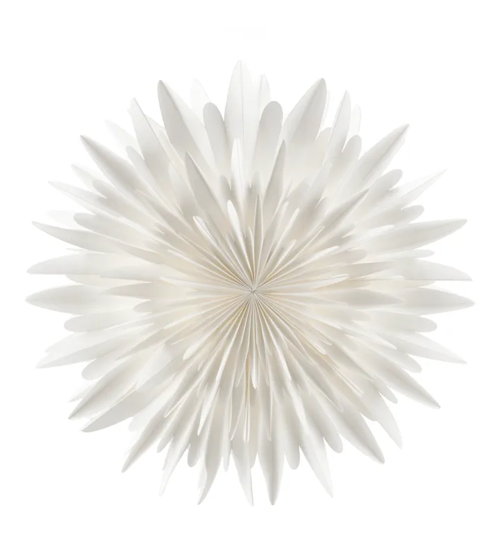 Estrella de Adviento Luna blanco - 80 cm - Scandi Living