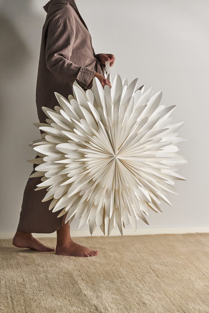 Estrella de Adviento Luna blanco, 80 cm Scandi Living