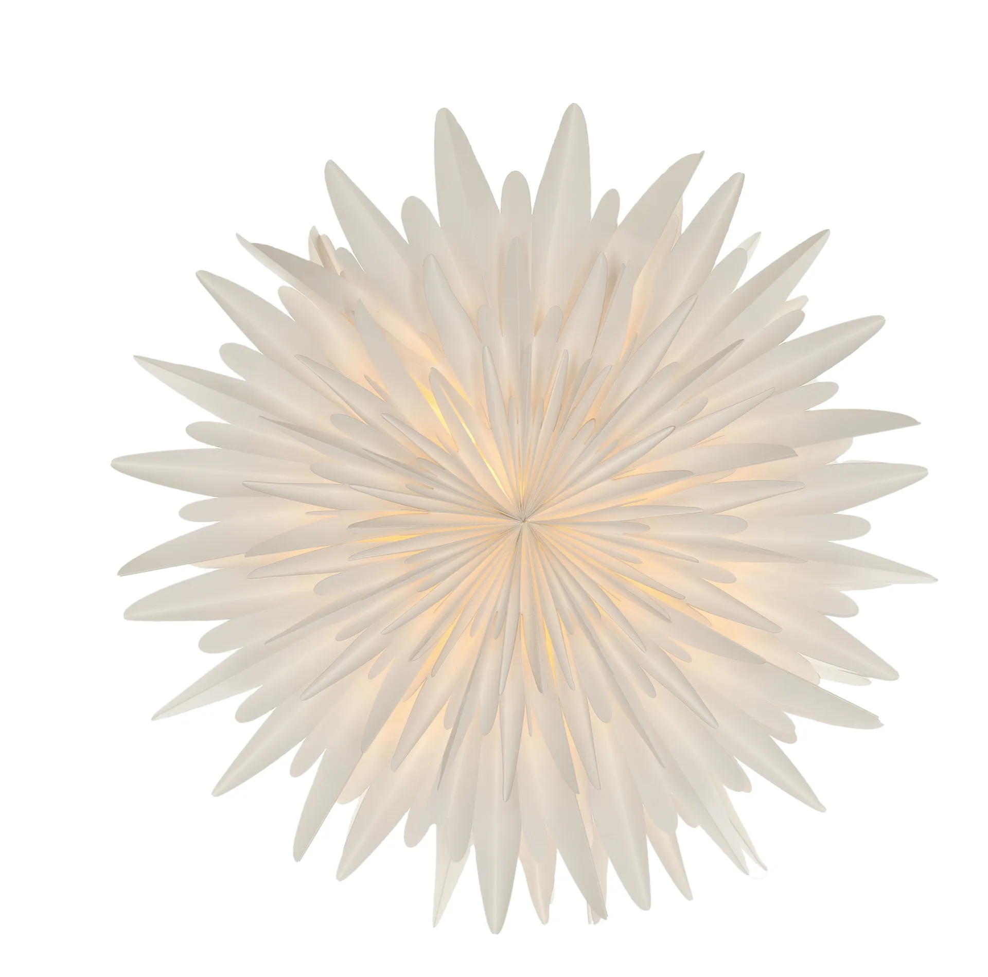 Estrella de Adviento Luna blanco, 80 cm Scandi Living