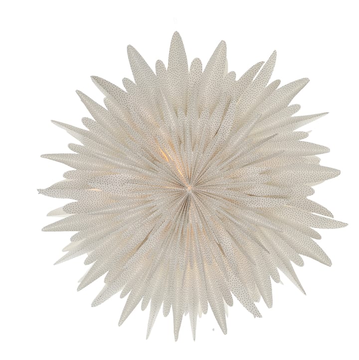 Estrella de Adviento Luna blanco con puntos - 60 cm - Scandi Living