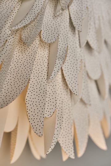 Estrella de Adviento Luna blanco con puntos - 60 cm - Scandi Living