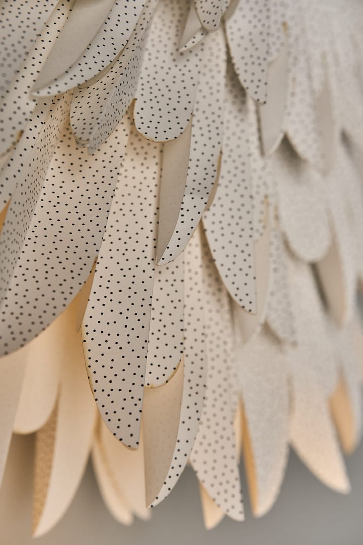 Estrella de Adviento Luna blanco con puntos, 60 cm Scandi Living