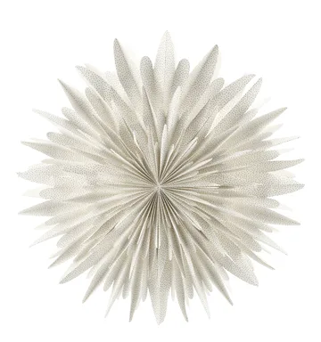 Estrella de Adviento Luna blanco con puntos - Ø80 cm - Scandi Living