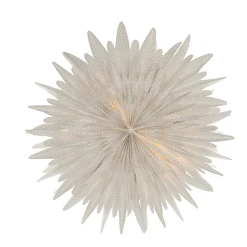 Estrella de Adviento Luna blanco con puntos - Ø80 cm - Scandi Living