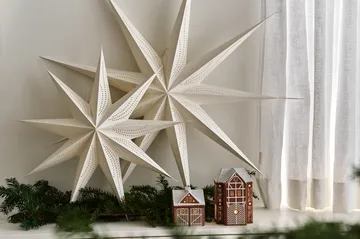 Estrella de Adviento Veil Ø90 cm paquete de 2 - undefined - Scandi Living