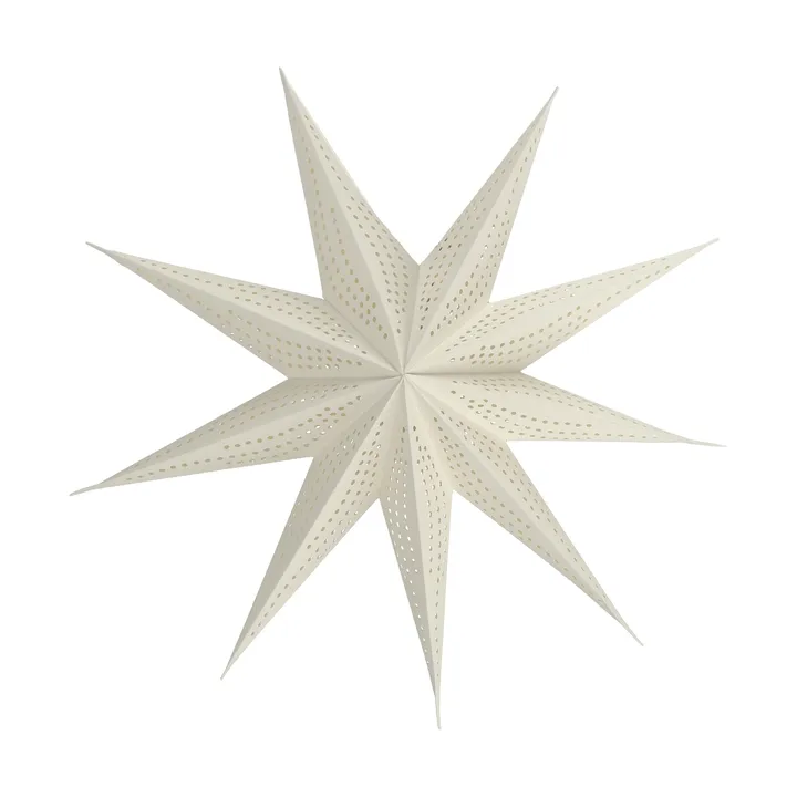 Estrella de Adviento Veil - Blanco, Ø45 cm - Scandi Living