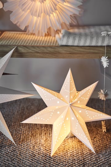 Estrella de navidad Eve 45 cm - blanco - Scandi Living