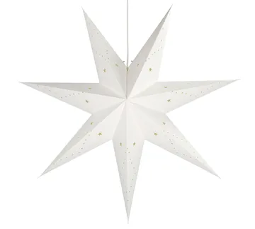 Estrella de navidad Eve 75 cm - blanco - Scandi Living