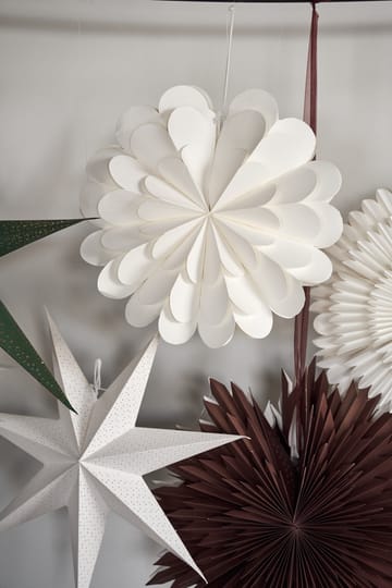 Estrella de navidad Lucia 45 cm - blanco - Scandi Living