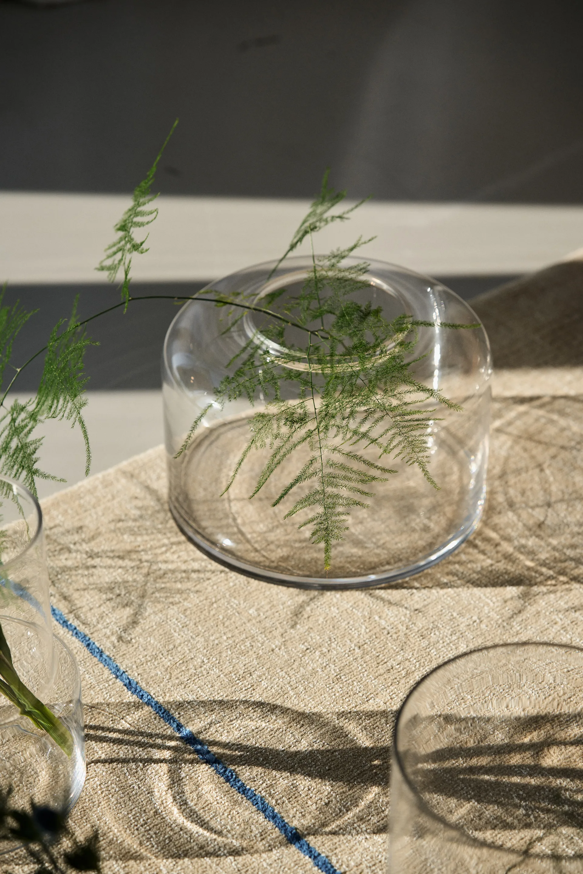 Florero Flourish Ø30x20 cm, Transparente Scandi Living