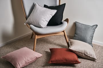 Funda de cojín Calm lino 50x50 cm - Carbon - Scandi Living