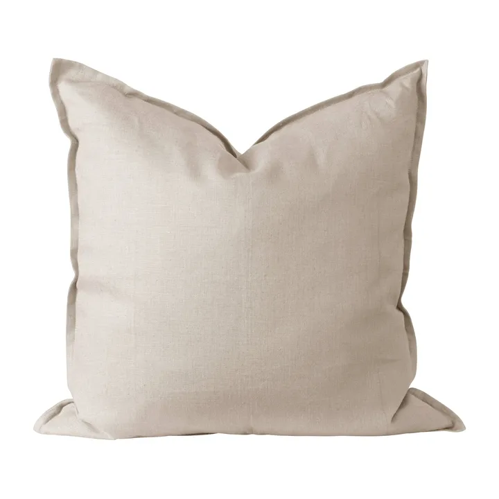 Funda de cojín Calm lino 50x50 cm - Greige - Scandi Living