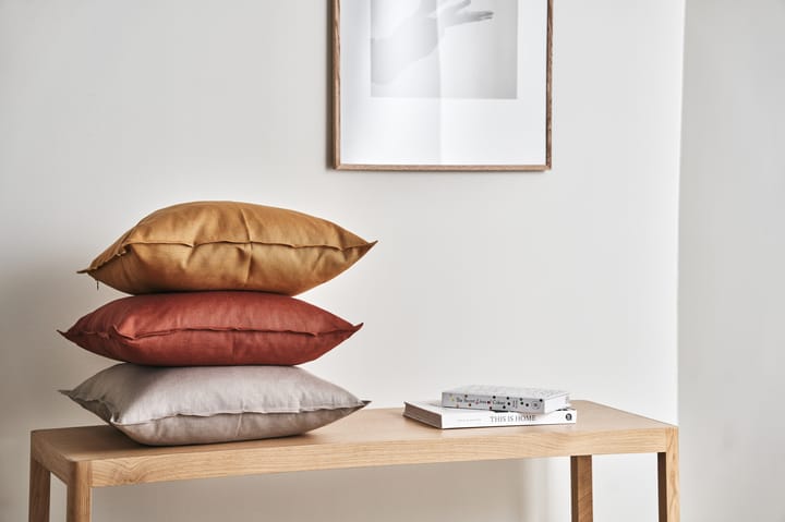 Funda de cojín Calm lino 50x50 cm, Sand  Scandi Living