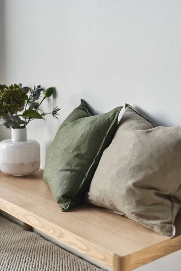 Funda de cojín Calm lino 50x50 cm - Sand  - Scandi Living