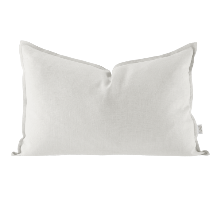 Funda de cojín de lino Calm 40x60 cm - White - Scandi Living