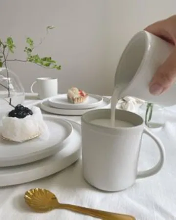 Jarra de leche Sandsbro - Offwhite, 30 cl - Scandi Living