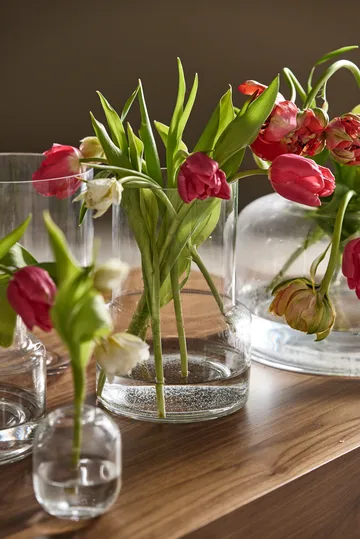 Jarrón Dew Ø6,5x10 cm - Transparente - Scandi Living