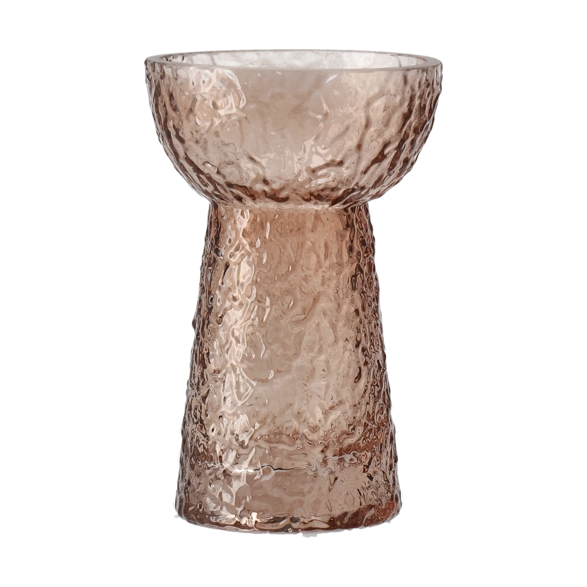 Jarrón para jacintos Flor, Marrón Scandi Living